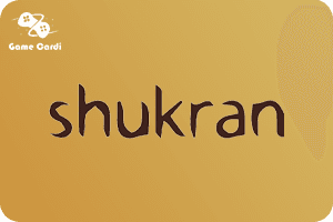 Shukran